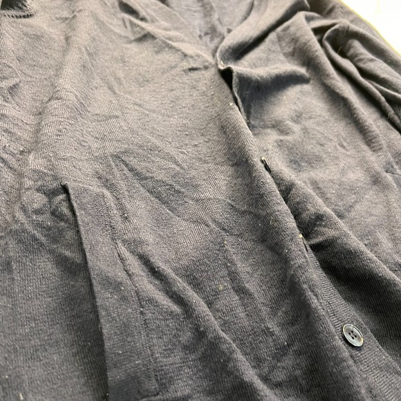 Frank & Oak - The Merino 100% Wool Cardigan in Navy S - Picture 7 of 9